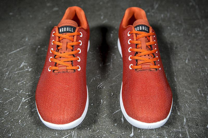 Orange Nobull Burnt Orange Men's Trainers | CA T1241C